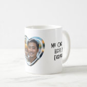 シンプルとマイエレガントオールデイズ引用文 コーヒーマグカップ (正面右)