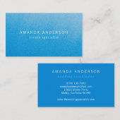 シンプルとミニマエレガントリスト|名刺 名刺 (正面/裏面)