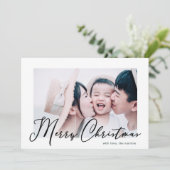 シンプルとミニマルメリースタイリッシュクリスマスの写真 (スタンド正面)