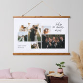 シンプルとモダンの結婚写真集 吊り下げ型タペストリー