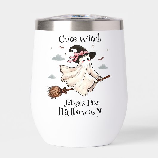 シンプルと可愛エレガントい魔女ファーストハロウィーン (正面)