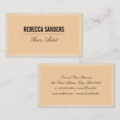 シンプルと微妙 名刺 (正面/裏面)