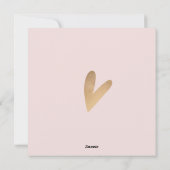 シンプルなお祭り カップル フォト クリスマス ホリデー (裏面)