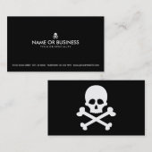 シンプルなどくろ印 名刺 (正面/裏面)