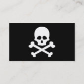 シンプルなどくろ印 名刺 (裏面)