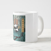シンプルなものを愛そう ジャンボコーヒーマグカップ (正面右)