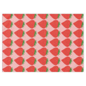 シンプルなイチゴカスタムテーブルクロス テーブルクロス (正面(横))