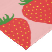 シンプルなイチゴカスタムテーブルクロス テーブルクロス (アングル)
