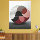 シンプルなエッセンス キャンバスプリント (インサイチュ (リビング))