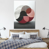 シンプルなエッセンス キャンバスプリント (インサイチュ (寝室))