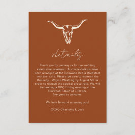 シンプルなカウスキルのディテール同封カード エンクロージャーカード