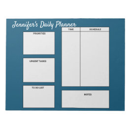 シンプルなカスタムデイリープランナーの目標ToDoリスト名言 ノートパッド