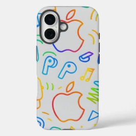 シンプルなカスタムデザインのトレンドアイテム オリジナル  iPhone 16ケース