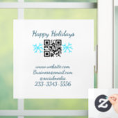 シンプルなカスタムQRコードにあなたの名前テキスト クラシック ウィンドウサイン (ホーム)