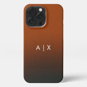 シンプルなカップル名のモノグラム iPhone 13 PROケース