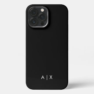 シンプルなカップル名のモノグラム iPhone 13 PRO MAXケース