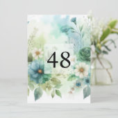 シンプルなカリグラフィーテキストの誕生日パーティー 招待状 (スタンド正面)