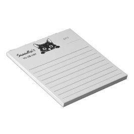 シンプルなキュートキティーデザイン - CAT 1 ノートパッド