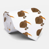 シンプルなキーウィの鳥 ネクタイ (ロール)