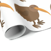 シンプルなキーウィの鳥 ラッピングペーパー (ロールコーナー)