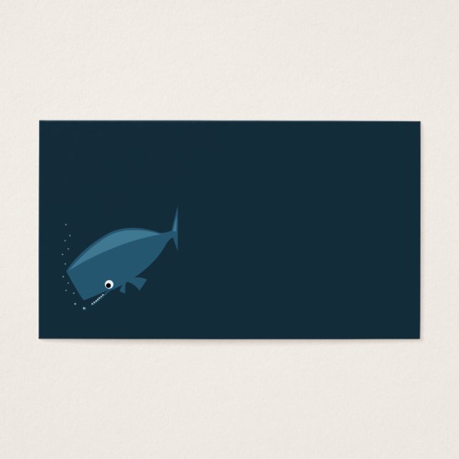 シンプルなクジラ (正面)
