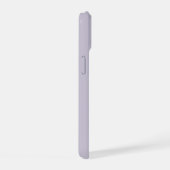 シンプルなクリスチャン向けの薄紫の「癒しの主」デザイン iPhone 15ケース (右側面)