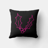 シンプルなクリスマスコレクション – ホリー クッション (裏面)