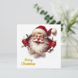 シンプルなクリスマス ポストカード | ラインアート | KalirARTS