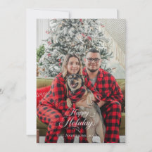 シンプルなクリスマス 1枚の写真で家族のホリデーをお祝い