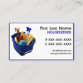 シンプルなクリーンサプライの名刺 名刺