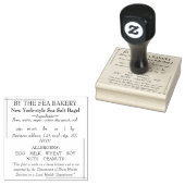 シンプルなコテージ食品法スタンプ ラバースタンプ (押印)