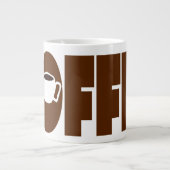 シンプルなコーヒーマグ ジャンボコーヒーマグカップ (正面)