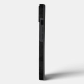シンプルなサイン モットルドブラック Case-Mate iPhoneケース (裏面 / 左)