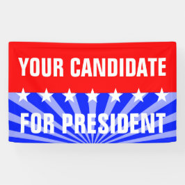 シンプルなシンボル – STARS +あなたのアイディア 横断幕