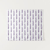 シンプルなステップアンドリピートをオリジナルのタペストリーで タペストリー (正面(横))