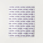 シンプルなステップアンドリピートをオリジナルのタペストリーで タペストリー (正面)