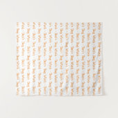 シンプルなステップアンドリピート 小規模ビジネス用カスタムバナー タペストリー (正面(横))