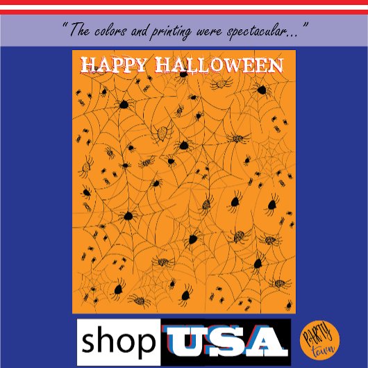 シンプルなスパイダーキッズパーティーの写真用背景 タペストリー