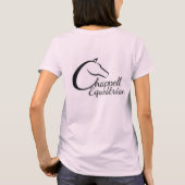 シンプルなティー Tシャツ (裏面)