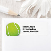 シンプルなテニス ラベル (インサイチュ)