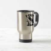 シンプルなデザインの必需品 F Caw F トラベルマグ (正面右)