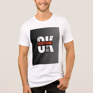 シンプルなデザインの白いトリブレンドTシャツ トライブレンドTシャツ