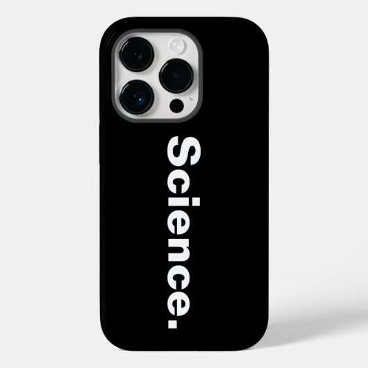 シンプルなデザインの「Science」 Case-Mate iPhoneケース (裏面)