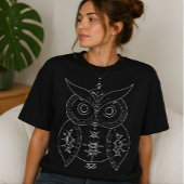 シンプルなデザインアート トライブレンドTシャツ