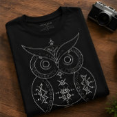 シンプルなデザインアート トライブレンドTシャツ