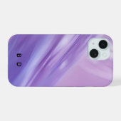 シンプルなデザイン iPhone 15ケース (裏面横)