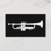 シンプルなトランペット 名刺 (裏面)