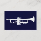 シンプルなトランペット 名刺 (裏面)
