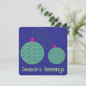 シンプルなノームの季節の挨拶 シーズンカード (スタンド正面)