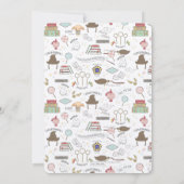 シンプルなハリーポッターの赤ちゃんシャワーの招待状 招待状 (裏面)